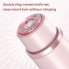 2 in 1 Electric Shaver 1 Set Rechargeable Ipx7 Waterproof Hair Removal Tool Wet and Dry Use Hair Removal Machine for Women 5