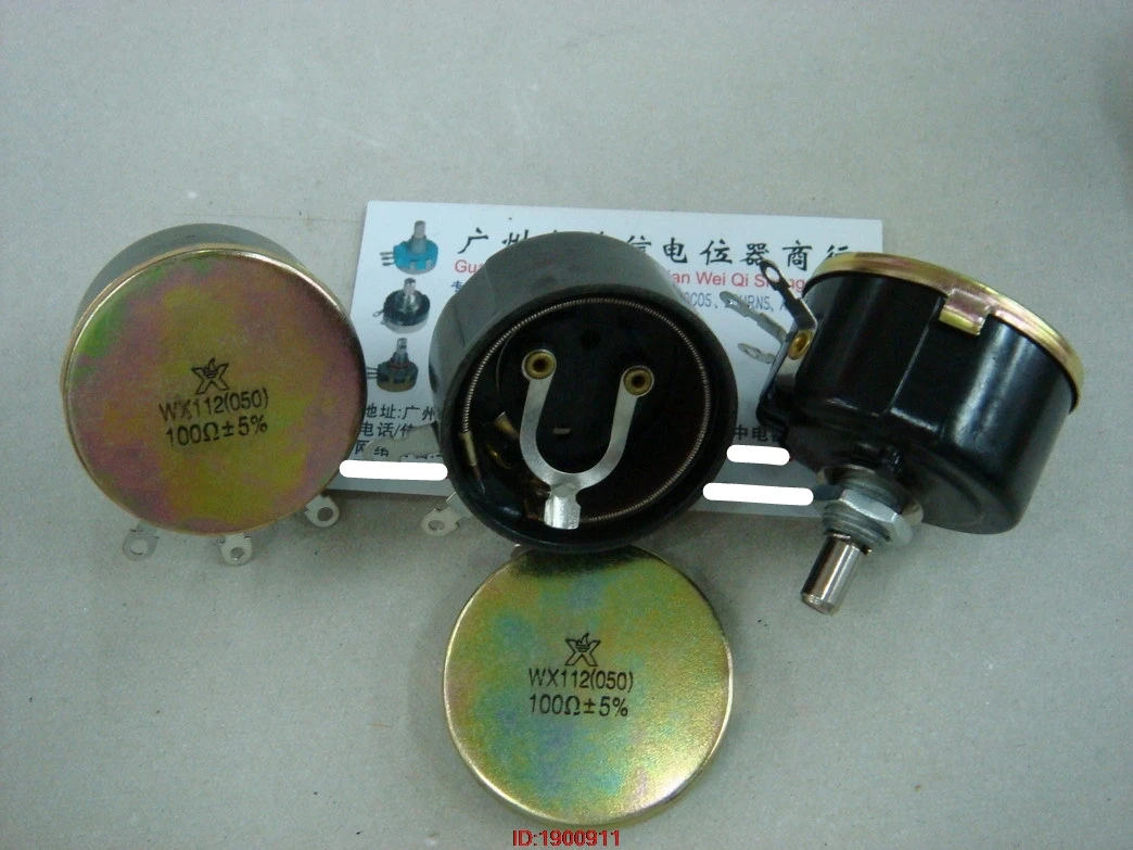 1 Pz/Lotto Wx112 5W Potenziometro A Filo Avvolto 100R Bilancia A Filamento Europeo 300B