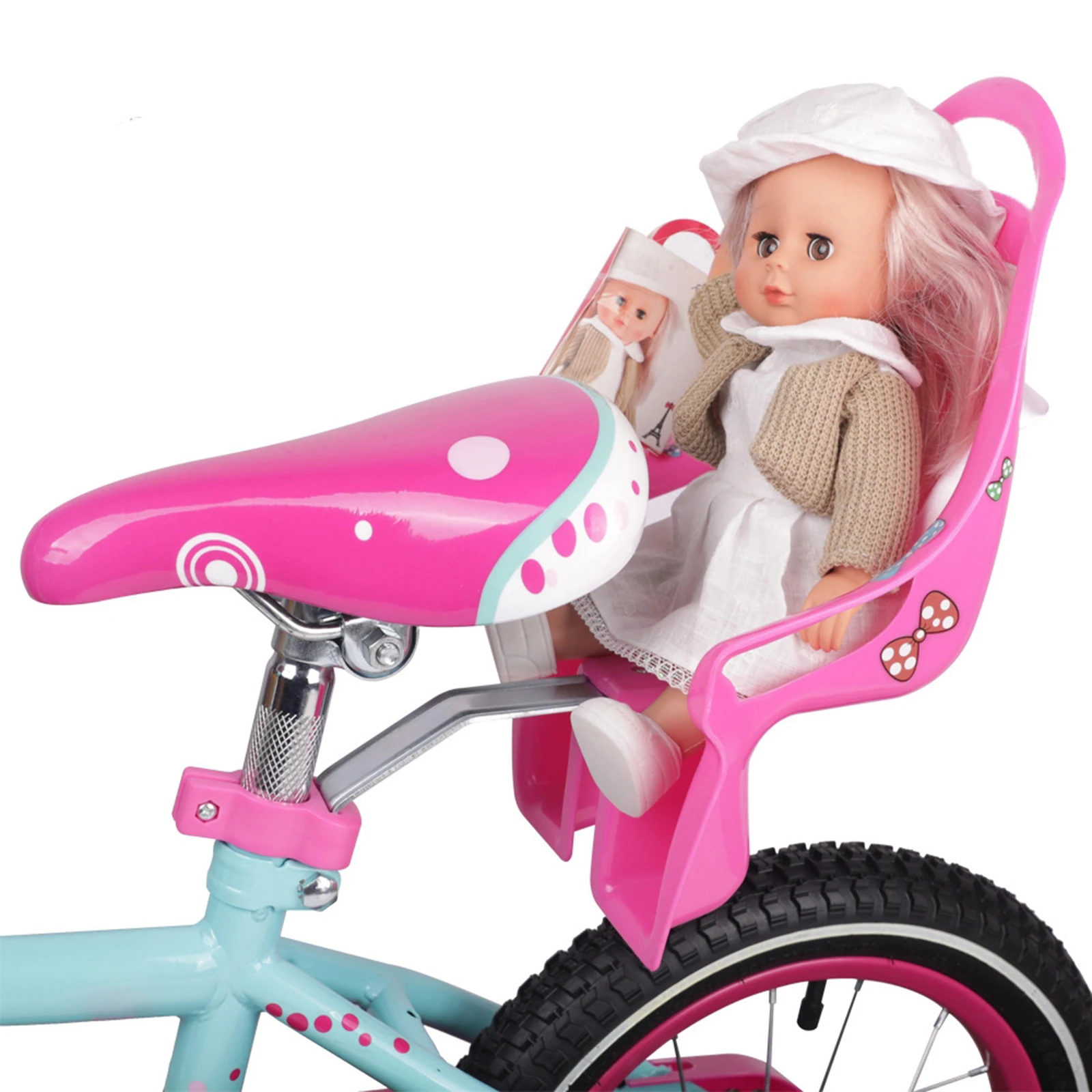 Bicycle Saddle Saddle Cover Seat Cover Seat Cushion Bike Riding Cushion Girls Bike Doll Seat Accessories