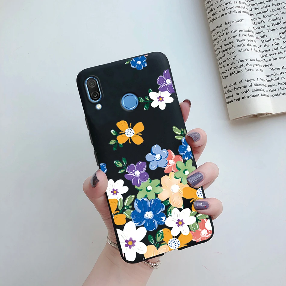 Stylish Flower Soft Silicone Matte Shockproof Bumper Phone Case