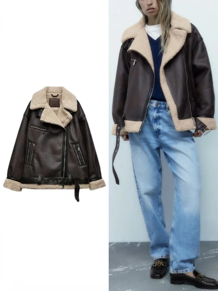 Veste en polaire teddy Zara écru taille XS - Vêtements