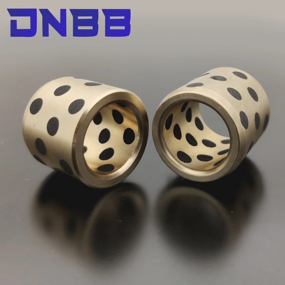 Linear Graphite Copper Set Bearing Copper Bushing Oil Self-lubricating MPBZU bearing 2Pcs JDB 10mmx12mm 10mmx14mm 10mmx15mm MPBZ
