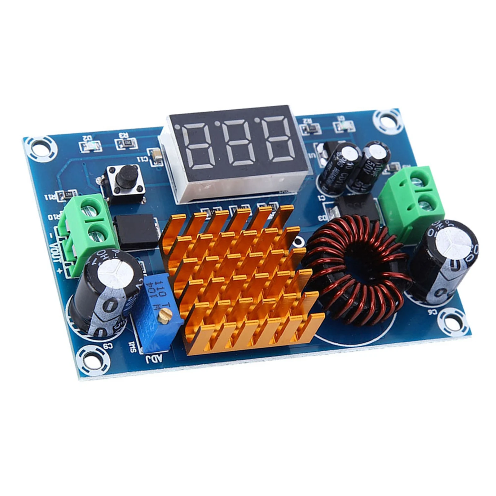 Power Supply Voltage Converter Power Module DC-DC Boost Step Up Converter 4-35V to 5V-45V 5A