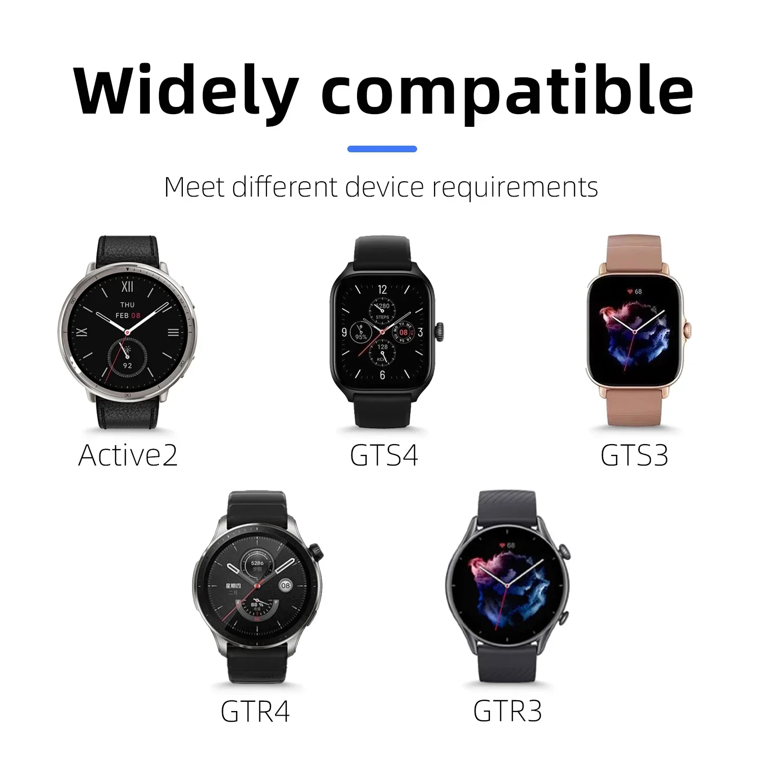 Amazfit Active 2 (A2437) 스마트워치 충전기 교체용 충전기