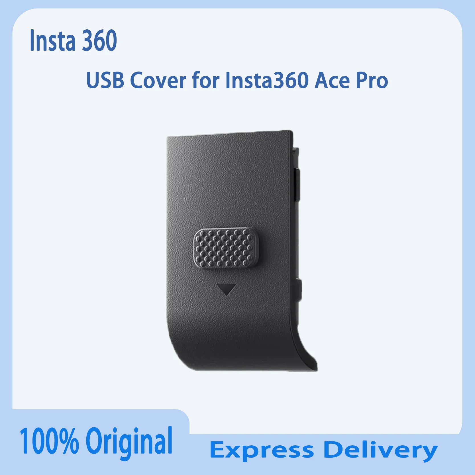 Couvercle USB de remplacement pour Insta360 Ace Pro, protection anti-poussière en silicone.