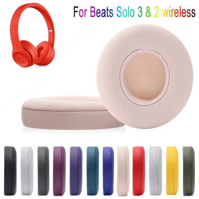 Ear Cushion Beats Solo Wireless Covers Pair New Replacement Ear