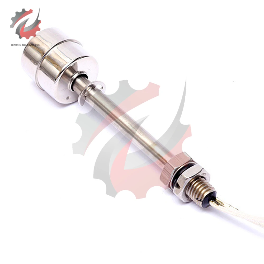 Water Level Switch Stainless Steel Side Mount Horizontal Liquid Float AC/DC 220V for Water Tower Aquariums Fish Tank