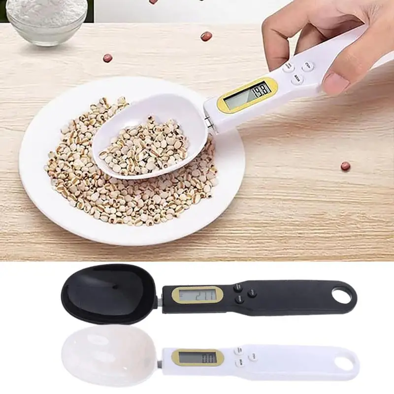 

electronic measuring spoon Kitchen Weighing Measuring Spoons 0.1gto 500g Digital display Spoon Scale for baking Kitchen Tool