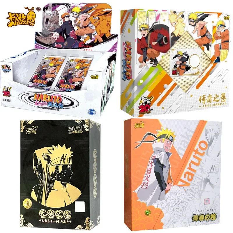 KAYOU Naruto Neue Jahr Geschenk Box 2023 Legendären Volumen Neue Jahr Begrenzte SE SV SP Karte Uzumaki Naruto Junge Geschenk peripherie Karte