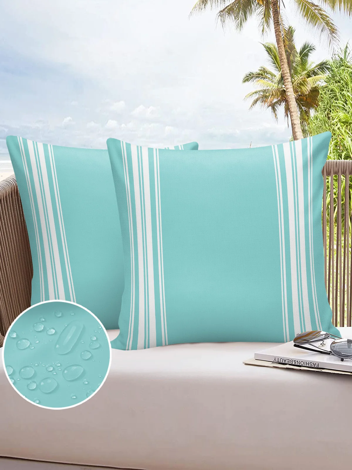 

Водонепроницаемые наволочки для диванных подушек в стиле «Сельский фермерский дом», 2/4 шт.