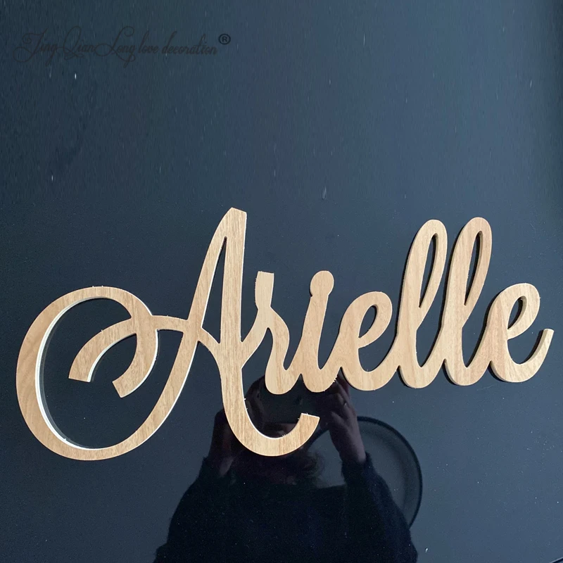 Wooden Name Sign Personalized Wooden Name Signs Children Name Wall Decor Color Wooden Letters Wall Names