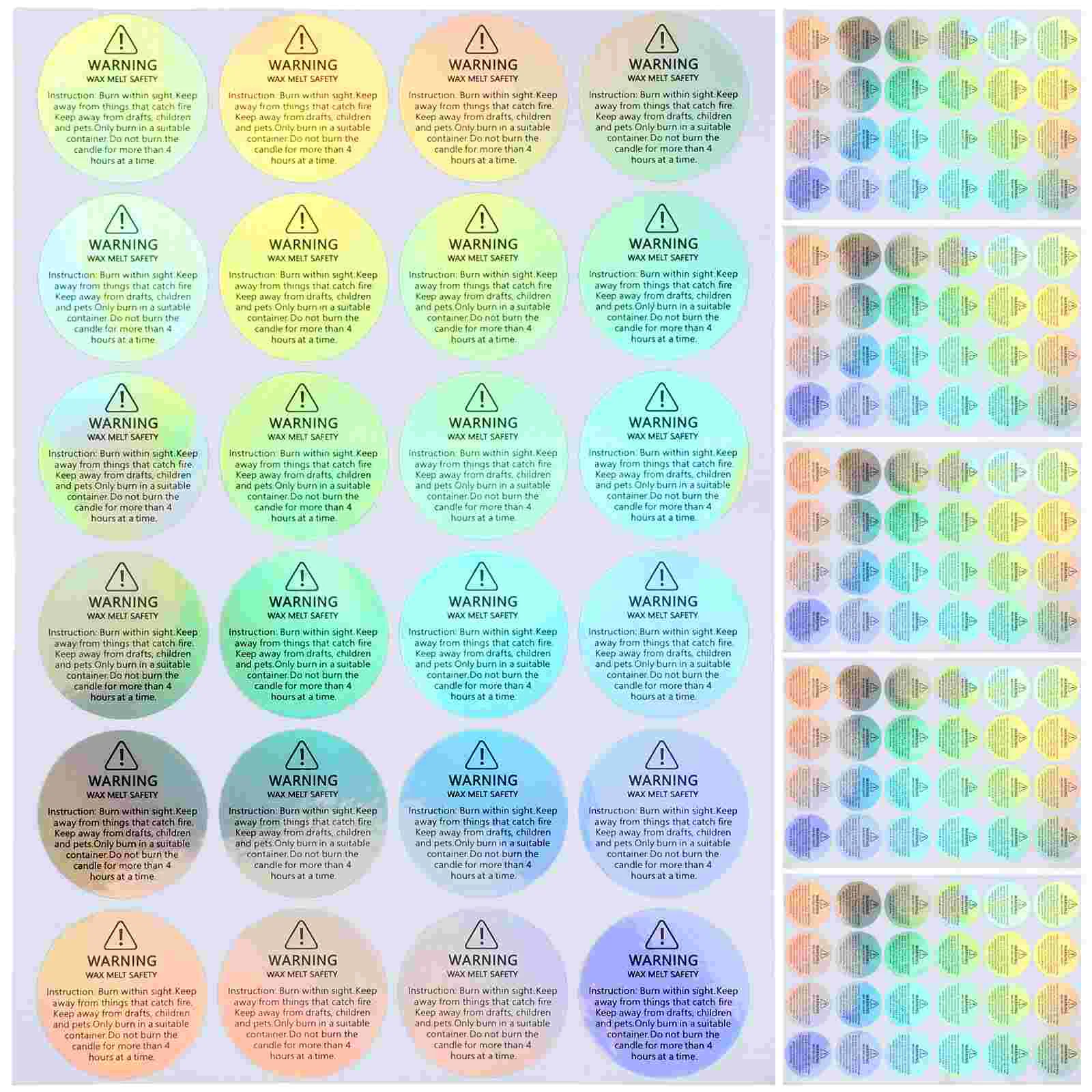 

10 листов, съемные наклейки для воска