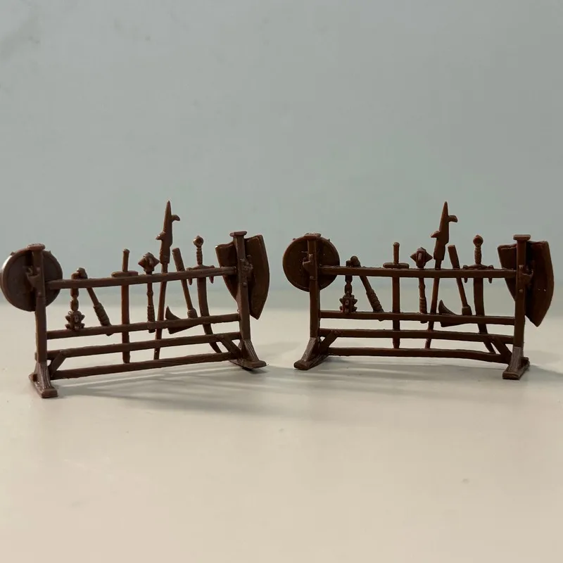 Set of Heroes and Orcs Miniature Figures for Fantasy Board Games and Tabletop RPGs