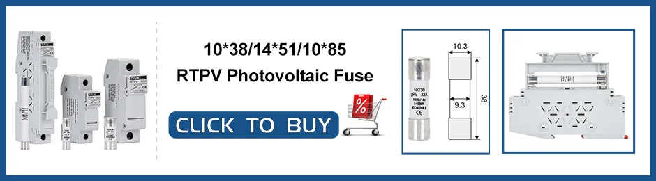 Description Picture 3 of itemTAIXI Solar Photovoltaic DC Circuit Breaker PV Switch MCB DC250V 500V 1000V 16A  32A 40A 50A 63A  Air Switch 100A 125A