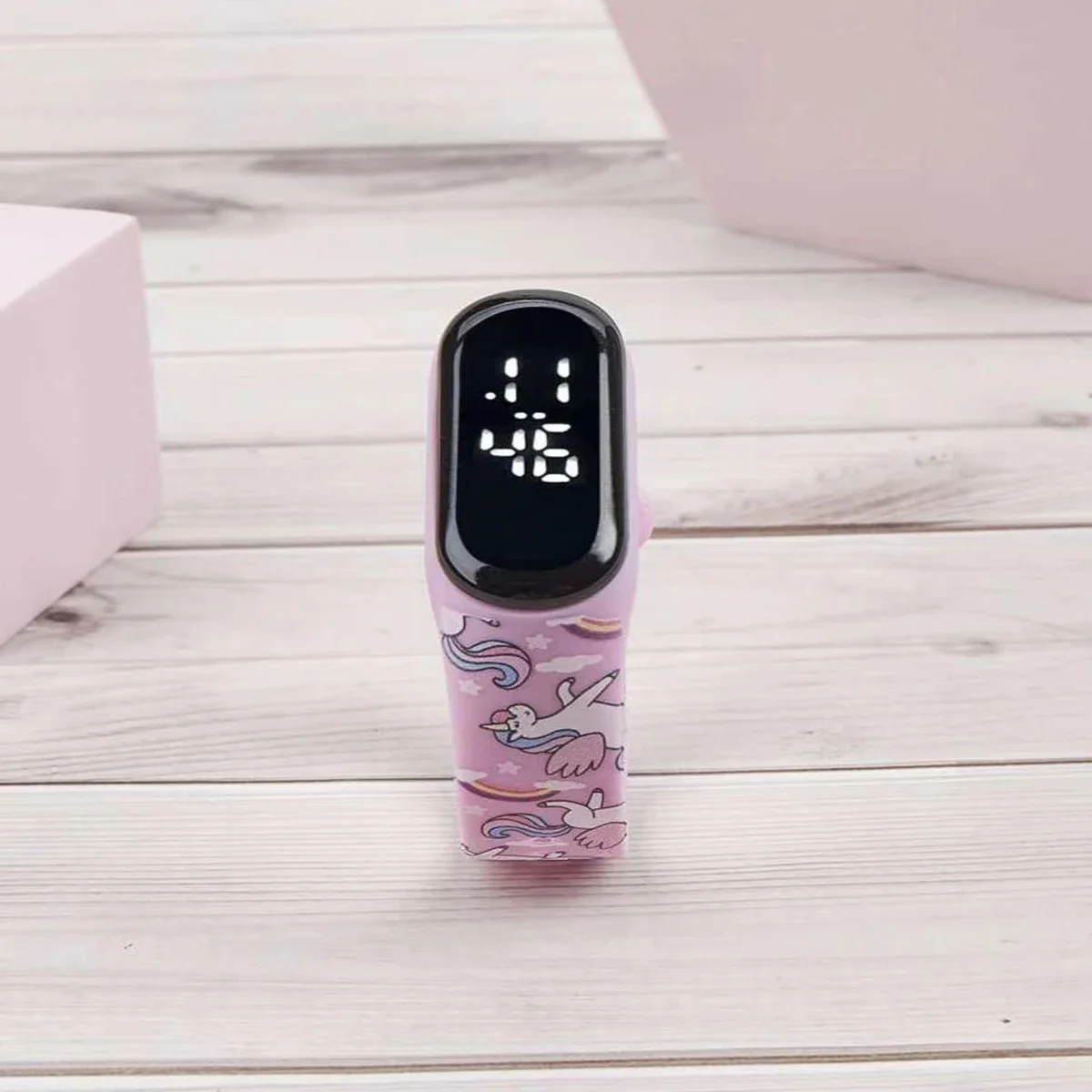 New Cartoon LED Figure Watch Children's Student Bracelet Watch Touch Electronic Watch 2