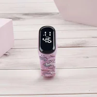 New Cartoon LED Figure Watch Children's Student Bracelet Watch Touch Electronic Watch 2