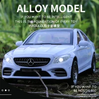 1:32 C-Class C260L Alloy Car Model Diecasts Metal Toy Vehicles Car Model Simulation Sound and Light Collection Kids Gift 1
