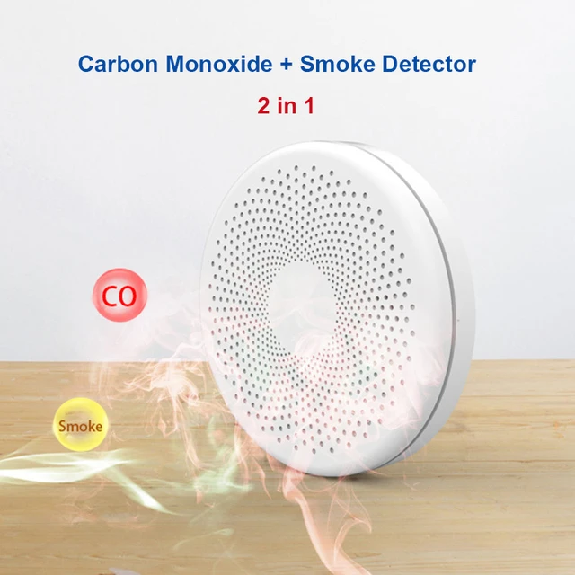 Vingugaasi- ja suitsuandur – 2-in-1 wifi tuya nutikas alarm – pilt 2
