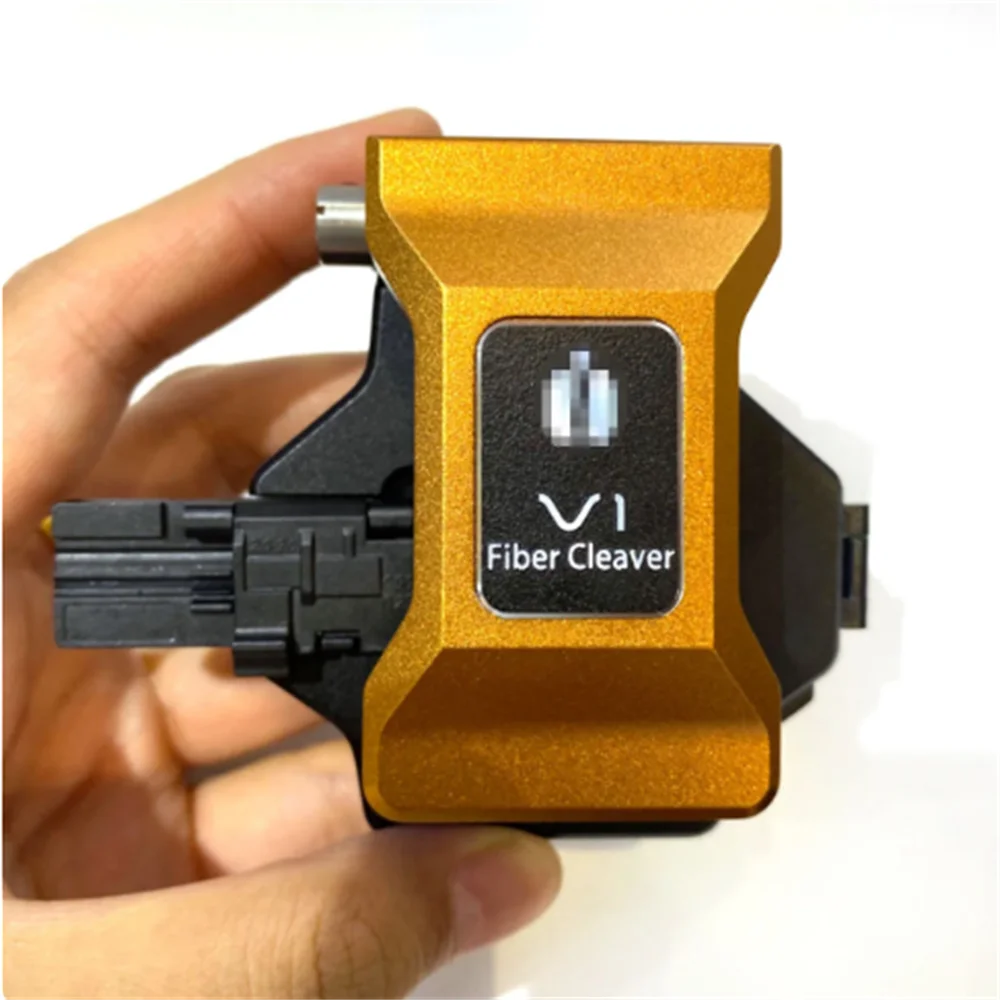 

Original V1 Fully Automatic Fiber Optic Cleaver One-step FTTH Cutting Knife Press Type Fiber Cleaver V1 High Quality