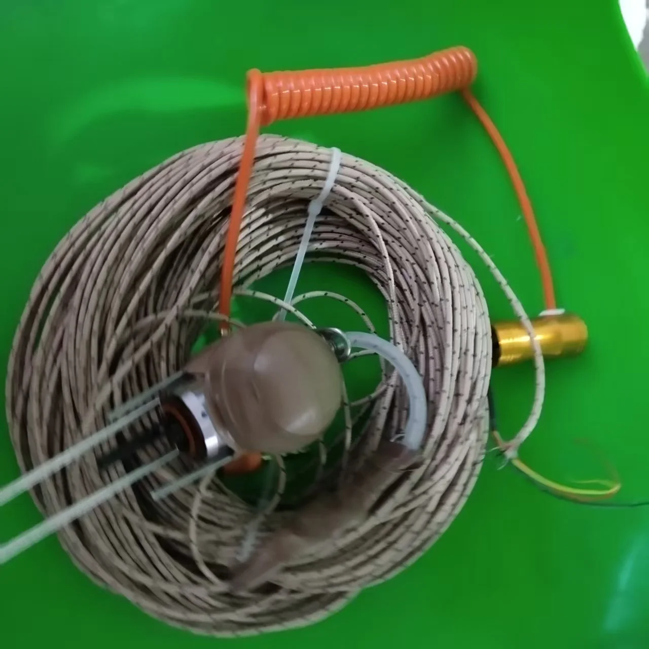 아트 아크 낚시 카메라 7가지 모드 틴 도금 구리선이 탁월한 수심을 통한 틴트 처리된 외부 랩으로 야외 캠핑 여행 장비에 적합합니다.