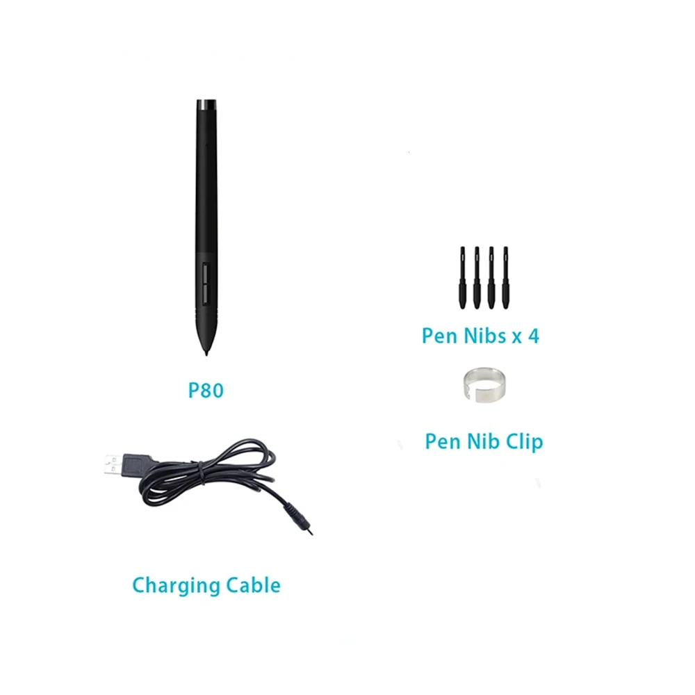 PEN80 Rechargeable Digital Pen Stylus for Huion Professional