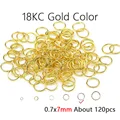 Gold 7mm 120pcs