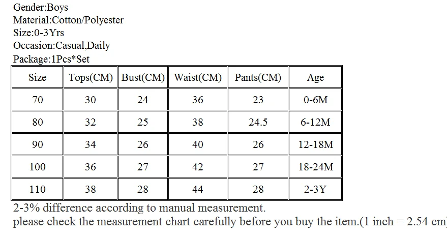 Description Picture 2 of item0-3Yrs Baby Boys Letters Clothes Set Cotton Casual Short Sleeve T-Shirts Tops Shorts 2Pcs Summer Toddler Kids Clothing Outfits