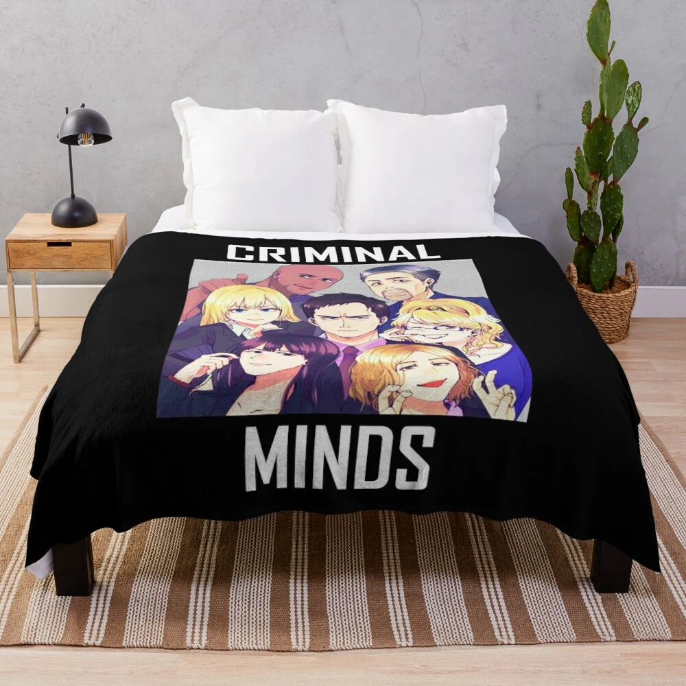 Criminal Minds Chracters for their Lovers Throw Blanket Soft Bed