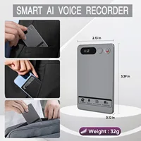 AI Voice Recorder 118 Languages ChatGPT-4  App Phone Call Mini Audio for Meetings, Lectures，Calls, AI Transcription Transcribe