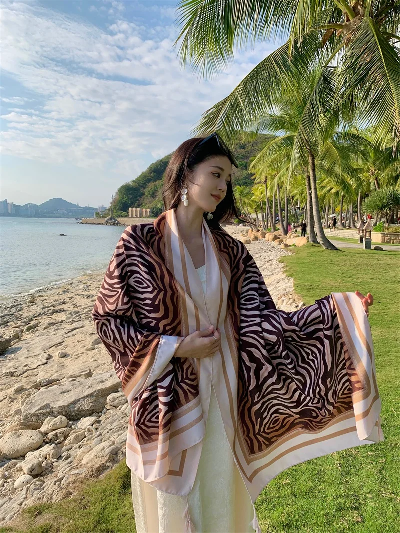 2023 neue 24 Stile 90x180cm Reise Sonnenschutz Strand Kleid Bikini Abdeckung-ups Sarong Wrap Schal frauen Brasilianische Badeanzug Bade – Detail 36