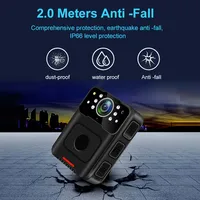 Waterproof Small Body Camera 1080P File Encryption Infrared Night Vision Cam Mini Bodycam Sport DV Law Enforcement DVR Recorder - Image 4