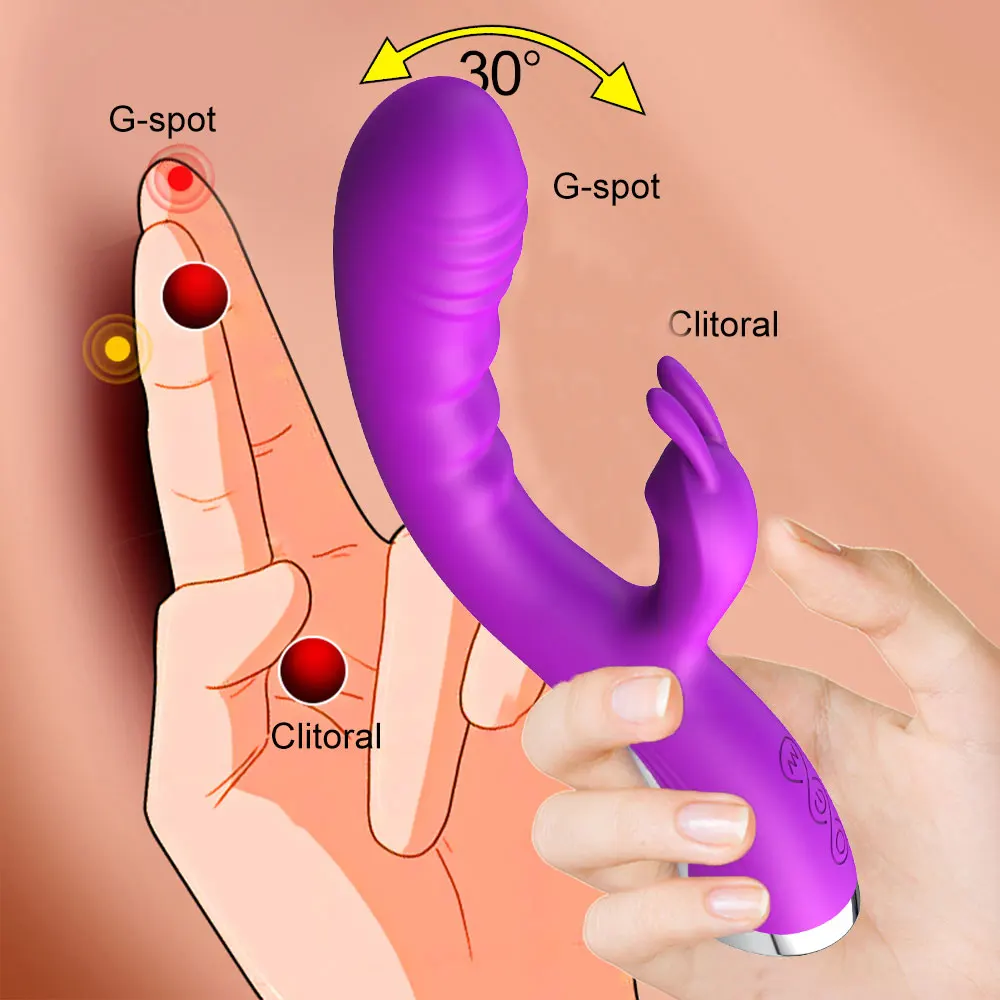 Kaninchen Vibrator für Frauen Dildo Klitoris Masturbation stille Paar Mastur bator Sexspielzeug Frau g Punkt Vibro Dildeo Anal weiblich 1
