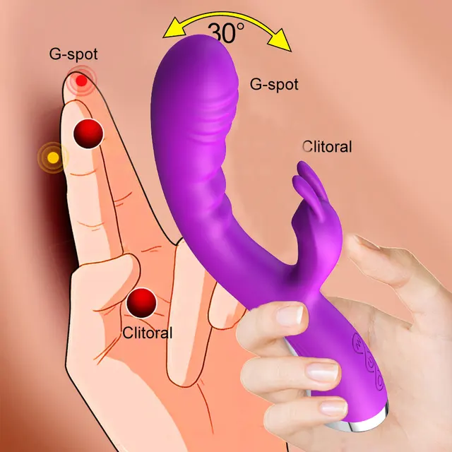 Kaninchen Vibrator für Frauen Dildo Klitoris Masturbation stille Paar Mastur bator Sexspielzeug Frau g Punkt Vibro Dildeo Anal weiblich 1