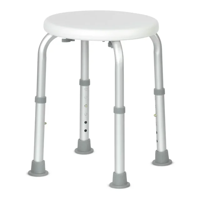 bath chair Anti-slip Bathroom and Shower Chair Non-slip Bath Seat 6 Gears Height Adjustable Elderly Safe Seat Shower Stool 5