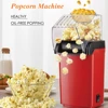1200W Mini Popcorn Machine Electric Popcorn Maker Healthy Hot Air Oil-Free Corn Popcorn Snack Maker for Home Cinema Kitchen 1