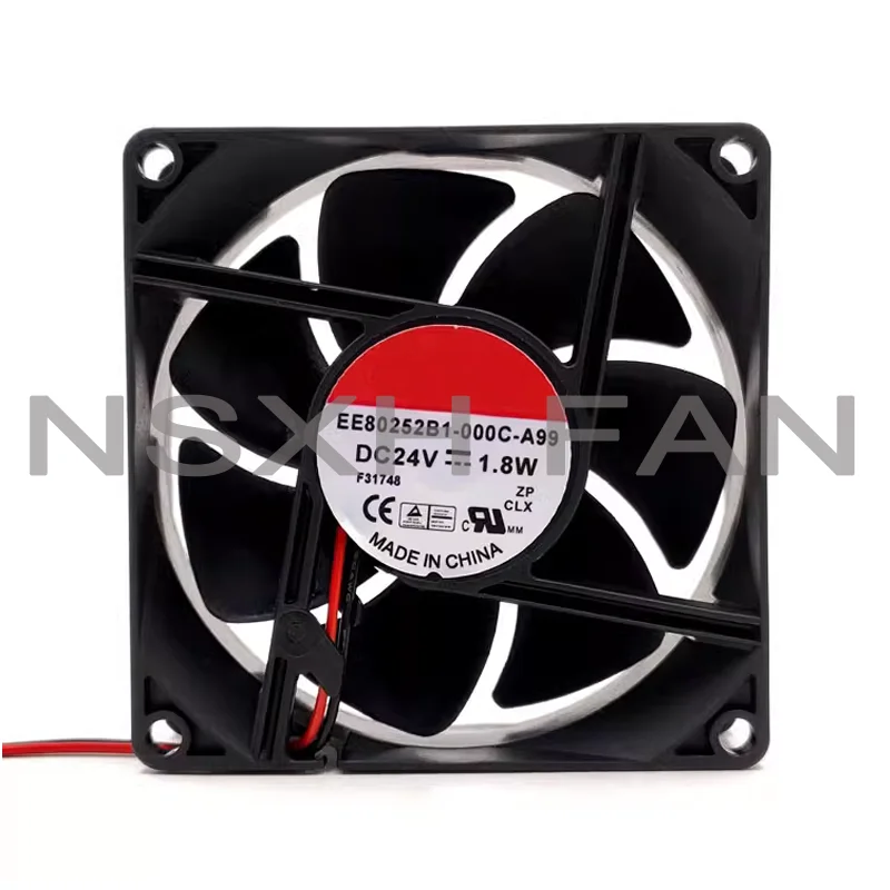 

EE80252B1-000C-A99 24V 3200rpm 41cfm 8025 New Built Quasi Cooling Fan