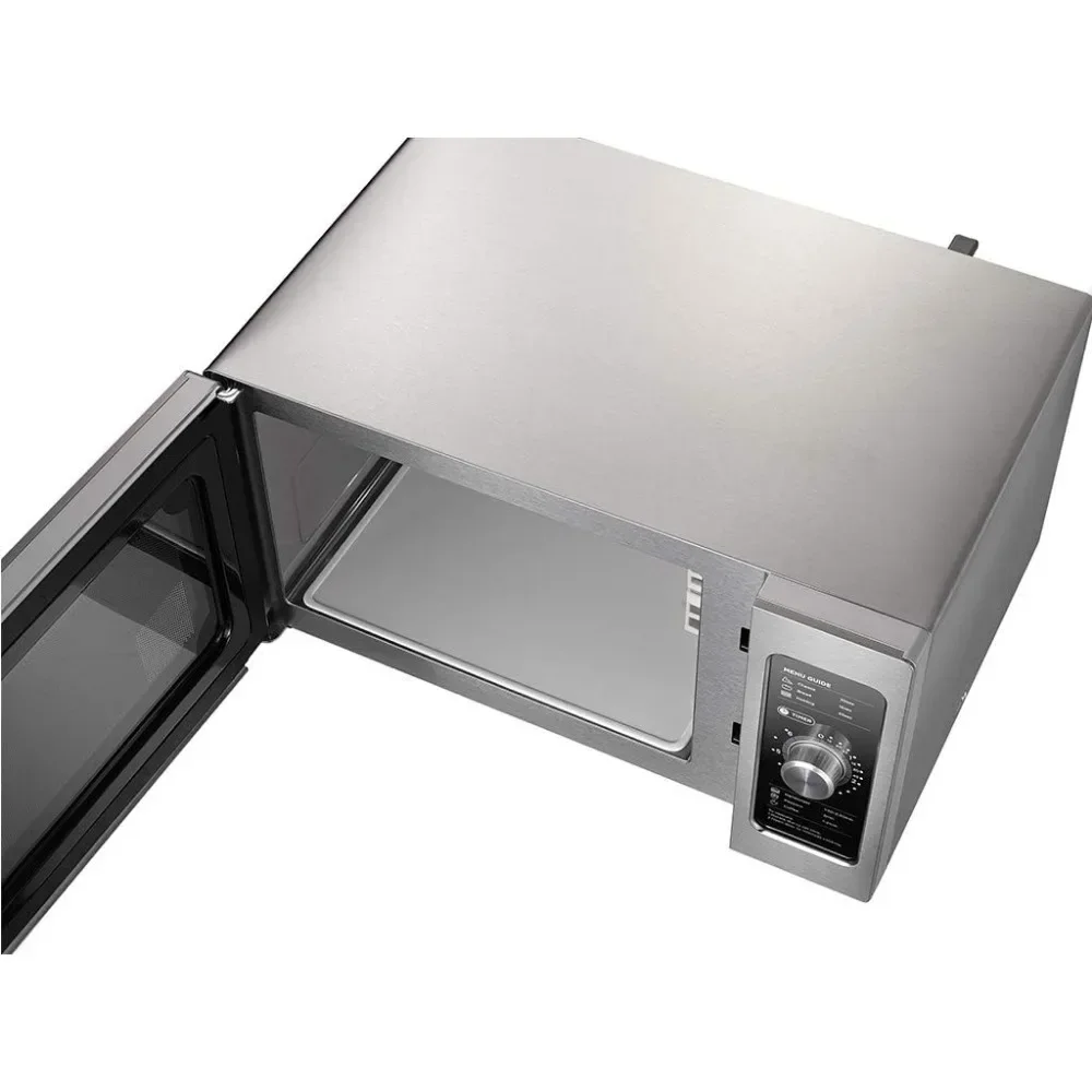 Oven with Dial, 1000W, Stainless Steel.9 CuFt 4