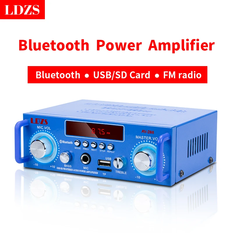 LDZSminidigitalpoweraudiocaramplifierstereoaudioamplifier