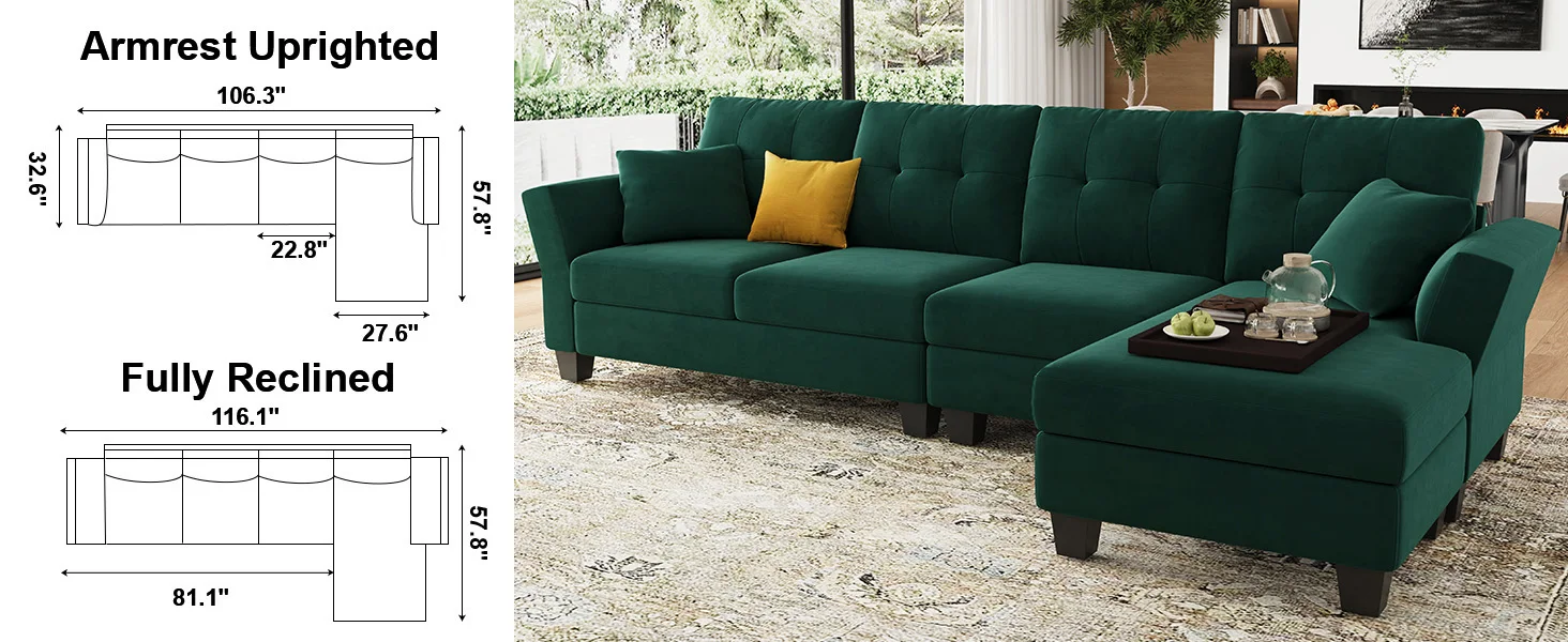 l shaped sectional