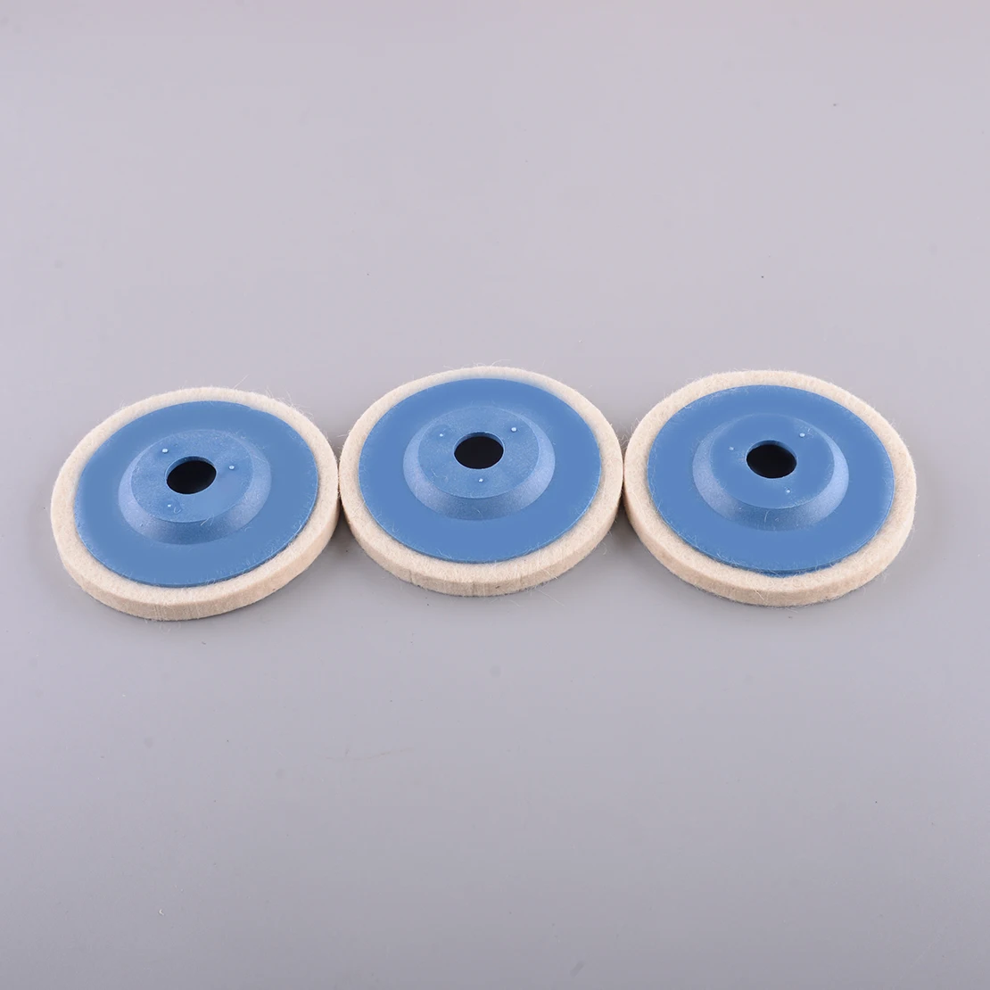 

NEW 3pcs/Set 100mm 4 Inches Wool Buffing Angle Grinder Wheel Felt Polishing Disc Pad