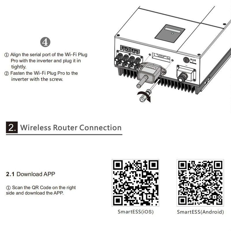 Description Picture 6 of itemwifi for inverter is used to collect inverter solar data collector and wireless remote monitoring communication cable data coll