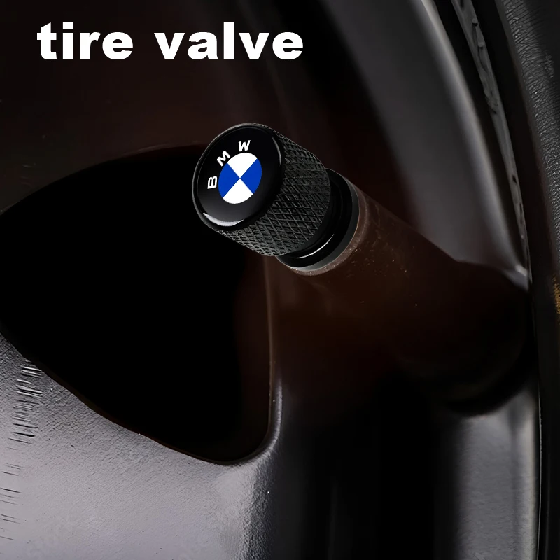 BMW E61 E81 E87 1 2 3 4 5 6 7 시리즈 X1 X3 X4 X5 X6 F20 E90 용 자동차 휠 타이어 밸브 캡 타이어 스템 커버 방진 방수