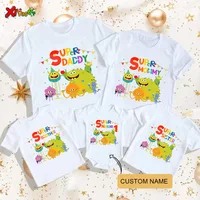 Super Simple Songs Birthday Shirt 1st TShirt for Kids Family Matching Outfits Party Custom Name Girl Toddler Baby Familia Shirts 1