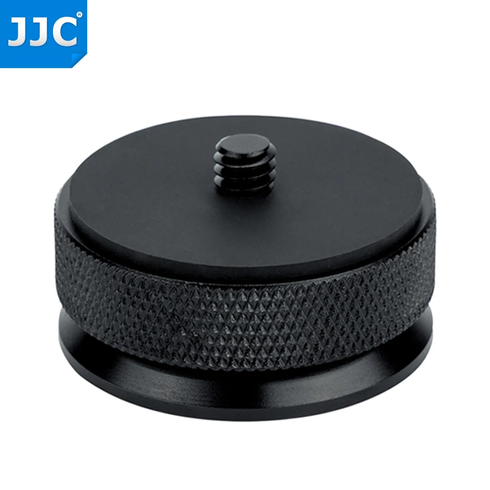 

JJC Male 1/4"-20 to Female 3/8"-16 Threaded Screw Converter Adapter for Mounting Camera Tripod Flash Holder and Other Devices