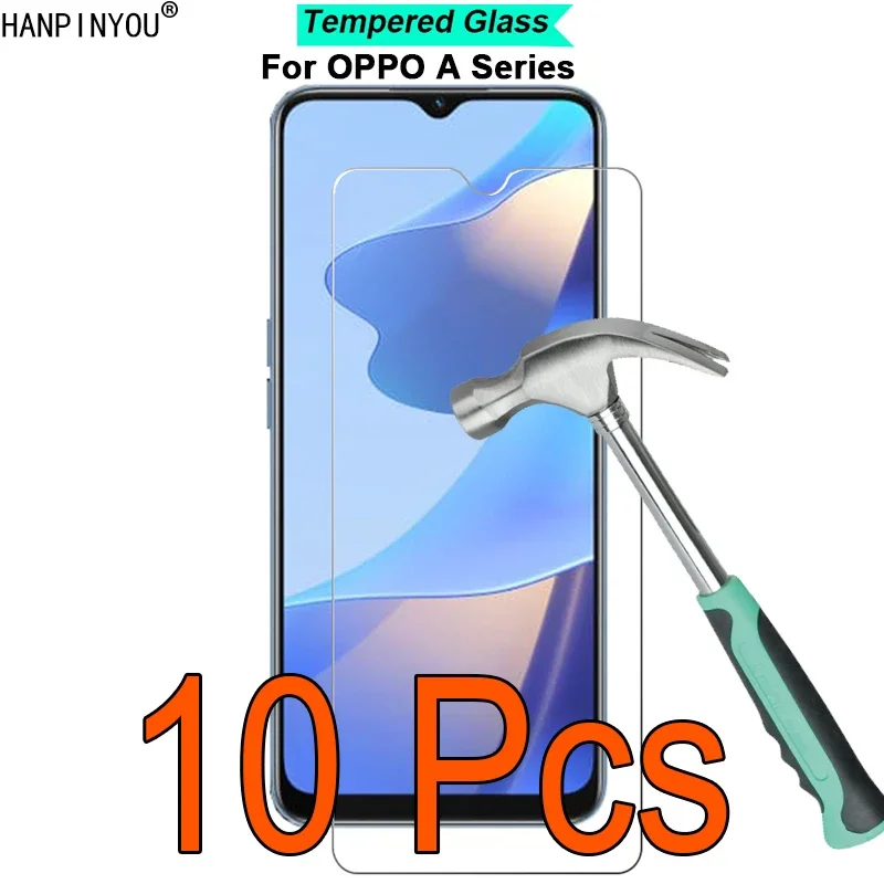 

10 Pcs/Lot For OPPO A18 A17 A17k A16 A16K A16s A16e 9H Hardness 2.5D Toughened Tempered Glass Film Screen Protector Guard
