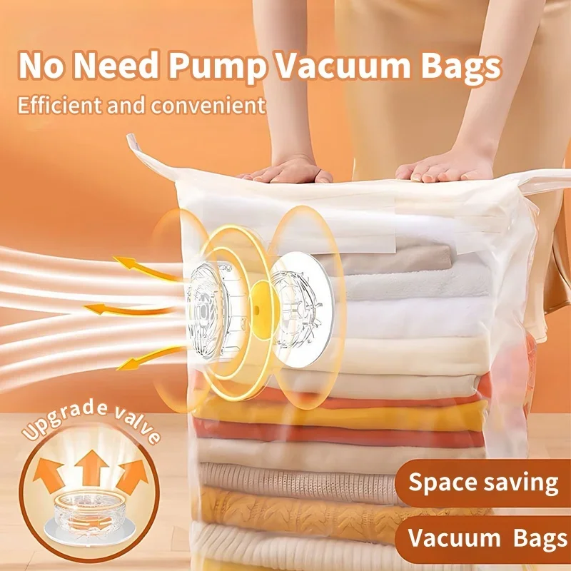 Compression Bags Large Vacuum Pack Bags 4Pcs Vacuum Storage Bags