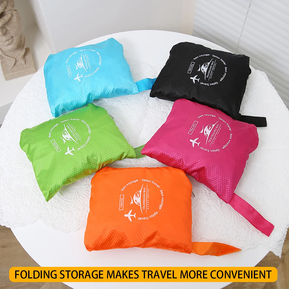 Backpack Outdoor Mountaineering and Climbing Women's Travel Ultra-Light Portable New Summer Ultra-Thin Foldableing Hiking Skin Bag Cosmetics Bag