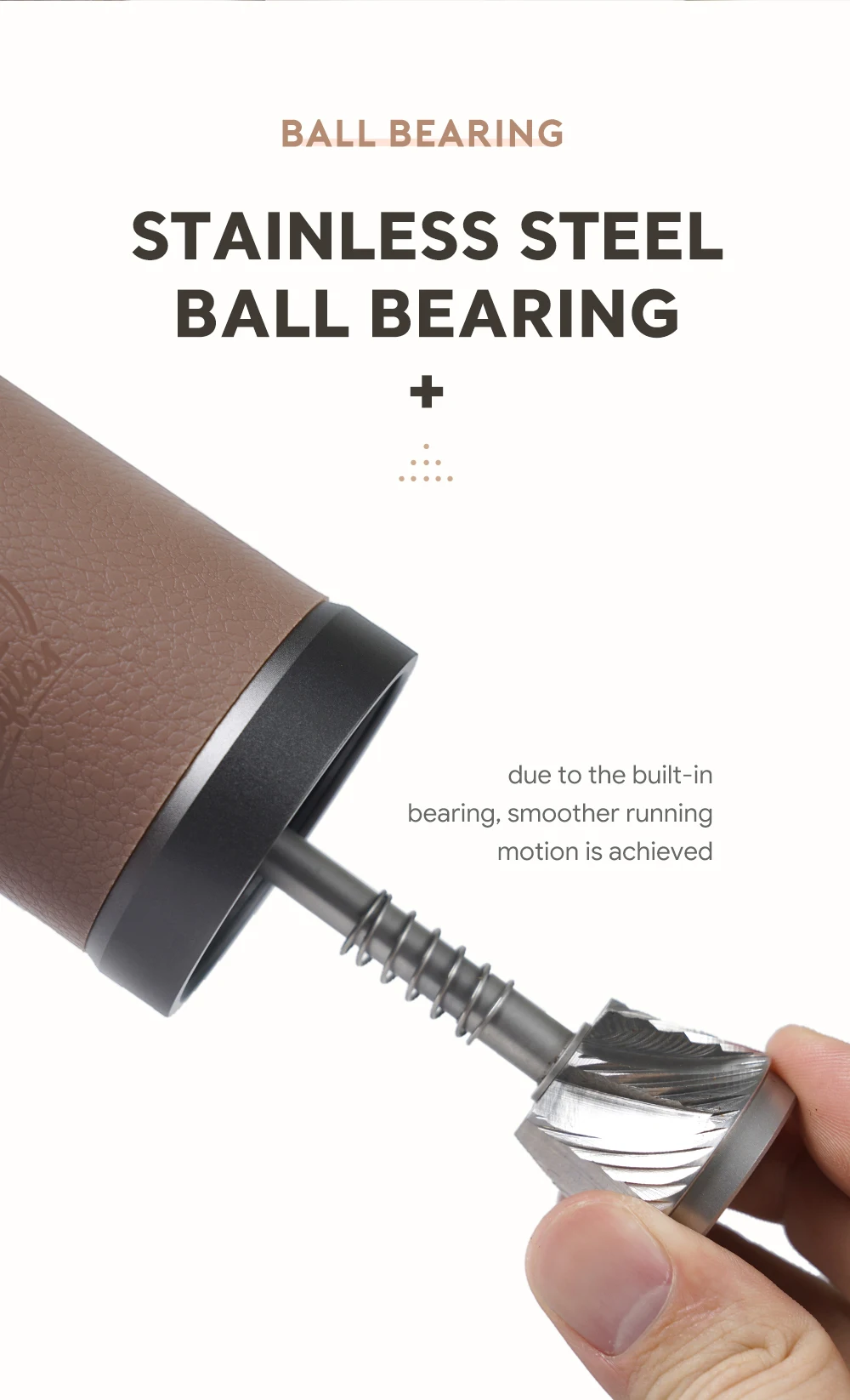 i Cafilas manual coffee grinder portable mill 420stainless steel 30g Coffee Power Titanium plating burr 13 S1385feaf0eba4a288a0a1a5f0bc60b87l i Cafilas manual coffee grinder portable mill 420stainless steel 30g Coffee Power Titanium plating burr