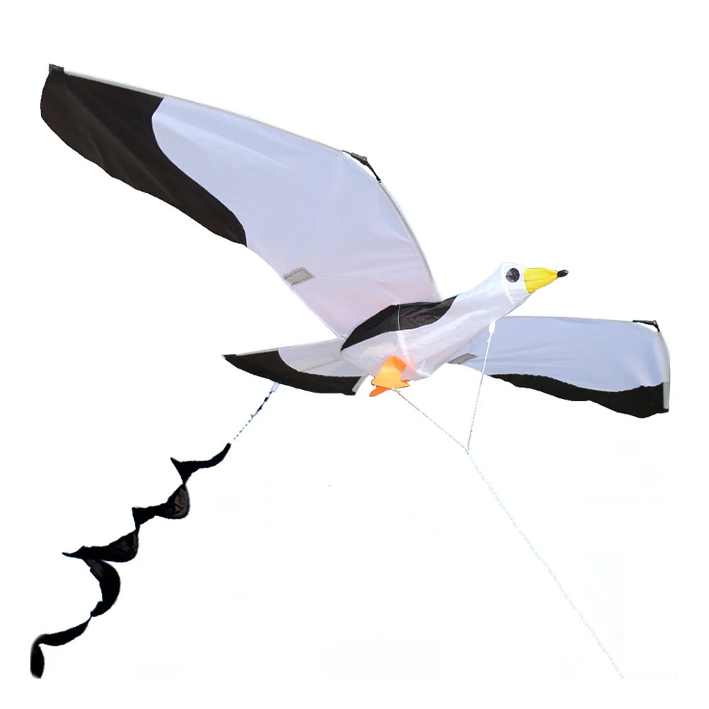 

Toddler Beach Toys 3D Seagull Kite Kids Outdoor Easy Fly Three-dimensional Long Tail Child