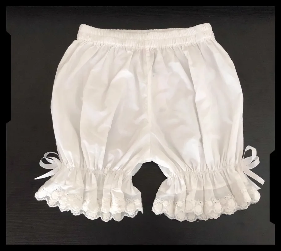 Japanese Lolita Summer Inner Wear Base Cotton Pumpkin Pants Lace Shorts Japanese Leggings Safety Short Pants Women's Clothing